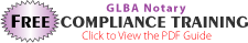 Free GLBA Privacy Compliance Training for the Notary Public