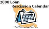 2008 Rescission Calendar
