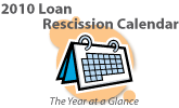 2010 Rescission Calendar