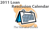 2011 Rescission Calendar