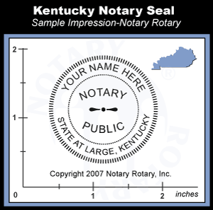 Kentucky Notary Seal Embosser Kentucky Notary Handbook