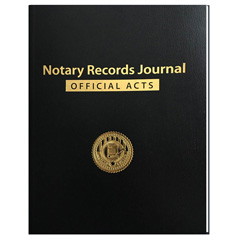 Notary Records Journal - Hard Cover