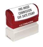 Ultimark Pre-Inked Comm. Exp. Stamp