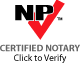 Click to Verify Notary Public Background Check Certification