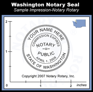 Washington Notary Seal Embosser Washington Notary Seal Embosser