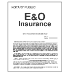 Illinois Notary Errors and Omissions Policy - Up to 4 years/$10,000. This product has multiple versions. Please select one using the Choose a Version box.